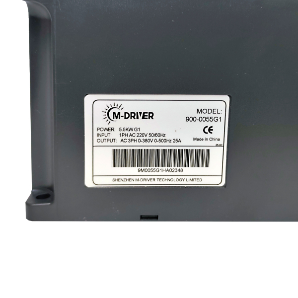 Фото - Частотний перетворювач з 220В 1фаза на 380В 3фази векторний 5,5KW M-Driver