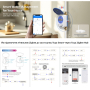 Лічильник води SMART ZigBee-WiFi DN32 без клапана