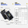 FNIRSI FNAC-28 USB тестер цифровий (струм/напруга/потужність)
