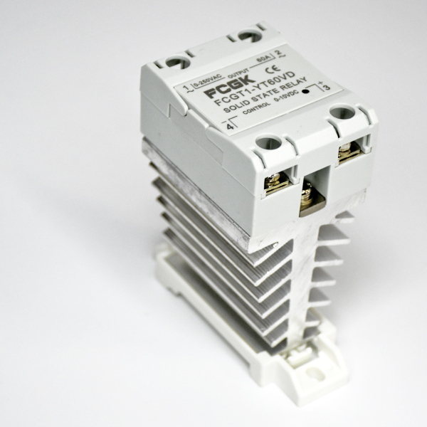 Фото - SSR регулятор потужності 1фаза  FCGT1-YT60VD, 60А, DC-AC (86540)