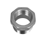 Футорка зовнішня DN20-DN25 G1"M – внутрішня G3/4"F різьба н/ж SS304