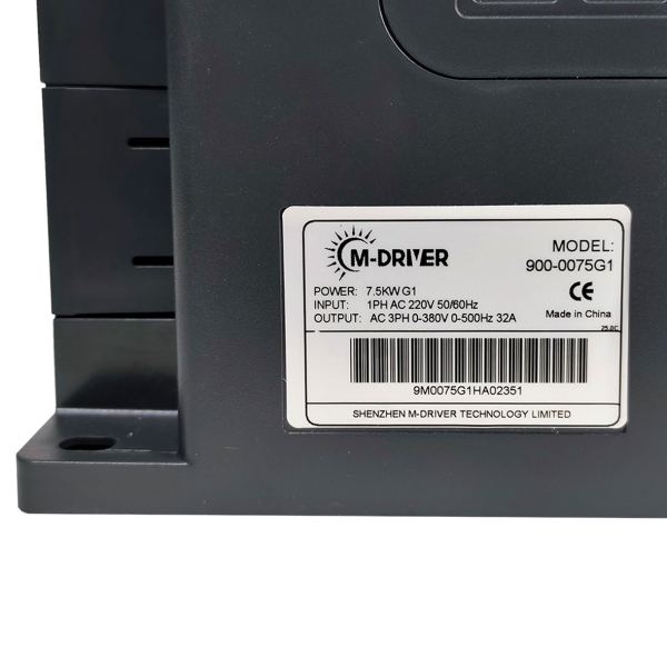 Фото - Частотний перетворювач з 220В 1фаза на 380В 3фази векторний 7,5KW M-Driver