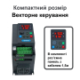 Частотний перетворювач 380В 3фази векторний 5.5KW M-Driver