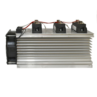 Фото - SSR модуль 3фази FCGT1*3-H3400DA48 (400A 380V) DC-AC