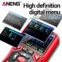 Aneng AOS04, цифровий мультиметр  / портативний осцилограф 10 МГц, 750V AC/ 1000V DC Voltage, 20A AC/DC Current, NCV, Smart, літієвий акумулятор