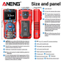 Aneng AOS04, цифровий мультиметр  / портативний осцилограф 10 МГц, 750V AC/ 1000V DC Voltage, 20A AC/DC Current, NCV, Smart, літієвий акумулятор