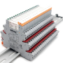 Реле DIN HF41F, котушка DC5VDC, контакти 1NO/NC, 6A 240VAC, 6A 30VDC