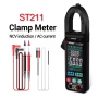 Струмові (токові) кліщі Aneng  ST211 600V AC/DC Voltage, 400A AC Current, NCV, мультиметр, кольор. дисплей, True RMS