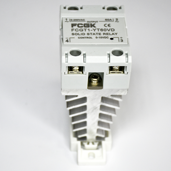 Фото - SSR регулятор потужності 1фаза  FCGT1-YT60VD, 60А, DC-AC (86540)