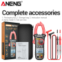 Струмові (токові) кліщі Aneng CM83 600V AC/DC Voltage, 1000A AC Current, NCV, мультиметр, LCD з підсвіткою