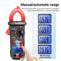 Струмові (токові) кліщі Aneng PN128 600V AC/DC Voltage, 600A AC/DC Current, NCV, мультиметр, LCD з підсвіткою