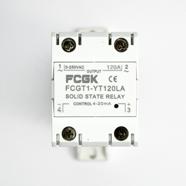 Фото - SSR регулятор потужності 1фаза  FCGT1-YT120VD, 120А, DC-AC (86546)