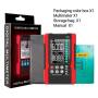 Мультиметр Aneng Q60 750V AC/ 600V DC Voltage, NCV, LCD з підсвіткою, True RMS, Smart, голосове управління