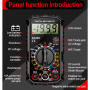 Мультиметр Aneng SZ308 750V AC/1000V DC Voltage, 10A DC Current, NCV, LCD з підсвіткою