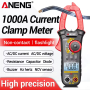 Струмові (токові) кліщі Aneng CM84 600V AC/DC Voltage, 1000A AC/DC Current, NCV, мультиметр, LCD з підсвіткою