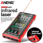 Мультиметр Aneng 622B 1000V AC/DC Voltage, 10A AC/DC Current, NCV, VA кольоров.дисплей, True RMS, Smart, лазерний індикатор