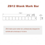 Маркування для клем ZB12 blank без символів