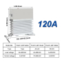SSR реле 1фаза FCGT1-DR120DA, 120А, DC-AC