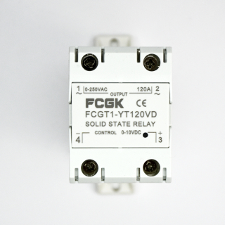 Фото - SSR регулятор потужності 1фаза  FCGT1-YT120VD, 120А, DC-AC (86542)