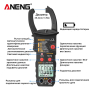 Струмові (токові) кліщі Aneng  ST184 450V AC/DC Voltage, 600A AC Current, NCV, мультиметр, LCD з підсвіткою, True RMS