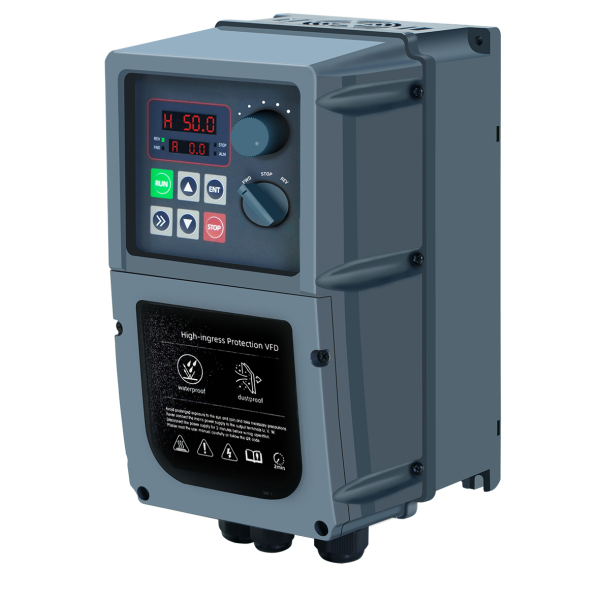 Фото - Частотний перетворювач з 220В 1фаза на 220В 3фази (1/3фаза) векторний 4KW M-Driver 980 з класом захисту IP66