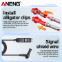 Тестер опору ізоляції Aneng MH13 600V AC/DC Voltage, тест 250-2500V / 1МОм - 40ГОм, опір 1МОм - 200ГОм, LCD з підсвіткою