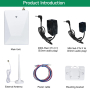 Лічильник електроенергії 3ф SP360 (200A*3 - 50A*16 ) WiFi Smart