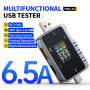 FNIRSI FNAC-28 USB тестер цифровий (струм/напруга/потужність)