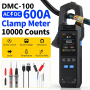 FNIRSI DMC-100 струмові (токові) кліщі / мультметр, 750V 600A AC/DC, True RMS