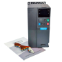 Частотний перетворювач з 220В 1фаза на 380В 3фази векторний 5,5KW M-Driver