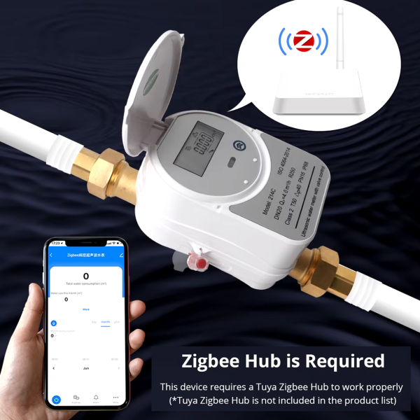 Фото - Лічильник води DN15 SMART ZigBee-WiFi