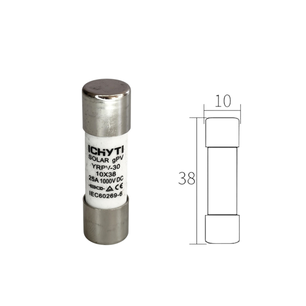 Фото - Запобіжник постійног струму DC 1000V 25A CHYT YRPV-30