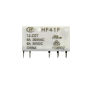 Реле DIN HF41F, котушка DC12VDC, контакти 1NO/NC, 6A 240VAC, 6A 30VDC