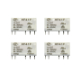 Реле DIN HF41F, котушка DC12VDC, контакти 1NO/NC, 6A 240VAC, 6A 30VDC