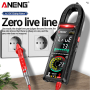 Струмові (токові) кліщі Aneng  ST213 600V AC/DC Voltage, 400A AC/DC Current, NCV, мультиметр, кольор. дисплей, True RMS
