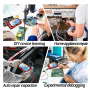Мультиметр Aneng 613 600V AC/DC Voltage, 10A AC/DC Current, LCD з підсвіткою, True RMS, Smart
