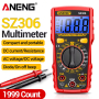 Мультиметр Aneng SZ306 600V AC/DC Voltage, 10A DC Current, LCD з підсвіткою