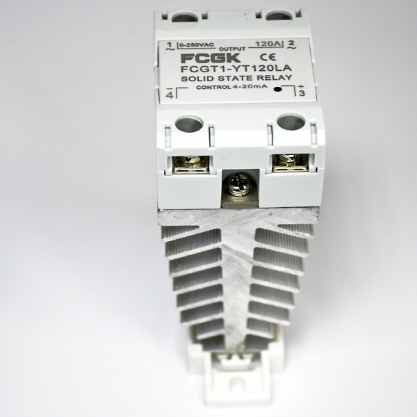 Фото - SSR регулятор потужності 1фаза  FCGT1-YT120VD, 120А, DC-AC (86546)