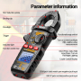 Струмові (токові) кліщі Aneng CM86 600V AC/DC Voltage, 600A AC/DC Current, NCV, мультиметр, LCD з підсвіткою