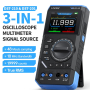 FNIRSI DST-210, цифровий мультиметр / портативний осцилограф 10 МГц / генератор сигналів / 19999 Count Smart професійний тестер TRUE RMS