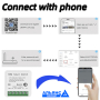 Tuya 16A WiFi 1 канальний міні перемикач