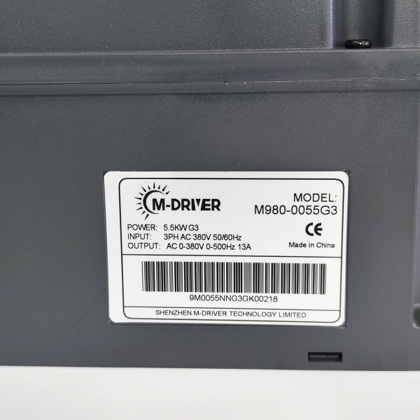 Фото - Частотний перетворювач 380В 3фази векторний 5.5KW M-Driver 980 з класом захисту IP66