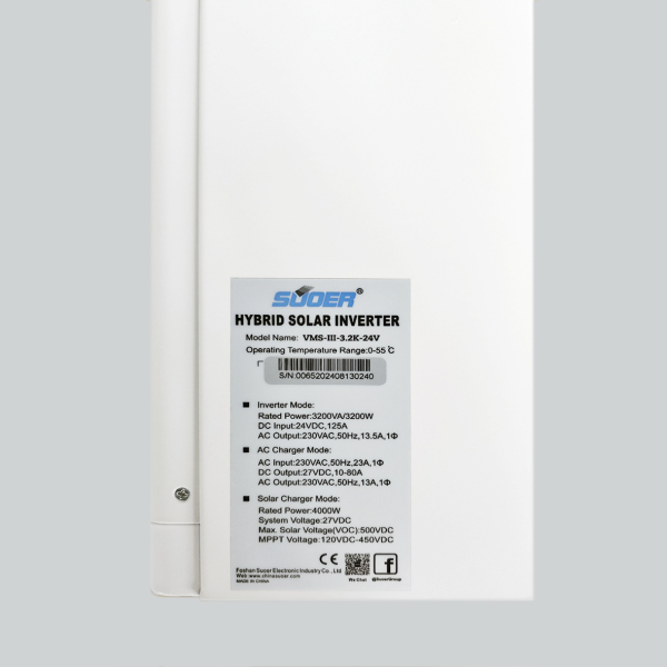 Фото - Інвертор VMS-III-3.2K-24V, 3200W OFF Grid (гібридний)