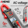 Струмові (токові) кліщі Aneng CM83 600V AC/DC Voltage, 1000A AC Current, NCV, мультиметр, LCD з підсвіткою