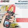 Струмові (токові) кліщі Aneng PN103 600V AC/DC Voltage, 600A AC/DC Current, NCV, мультиметр, LCD з підсвіткою
