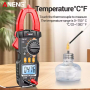 Струмові (токові) кліщі Aneng PN107 600V AC/DC Voltage, 600A AC Current, NCV, мультиметр, LCD з підсвіткою