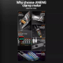 Струмові (токові) кліщі Aneng PN130 600V AC/DC Voltage, 100A AC/DC Current, NCV, мультиметр, VA кольоров. дисплей