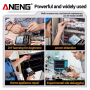 Мультиметр Aneng 612 600V AC/DC Voltage, 10A AC/DC Current, LCD з підсвіткою, Smart