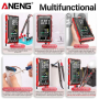 Мультиметр Aneng 622B 1000V AC/DC Voltage, 10A AC/DC Current, NCV, VA кольоров.дисплей, True RMS, Smart, лазерний індикатор