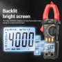 Струмові (токові) кліщі Aneng PN107 600V AC/DC Voltage, 600A AC Current, NCV, мультиметр, LCD з підсвіткою